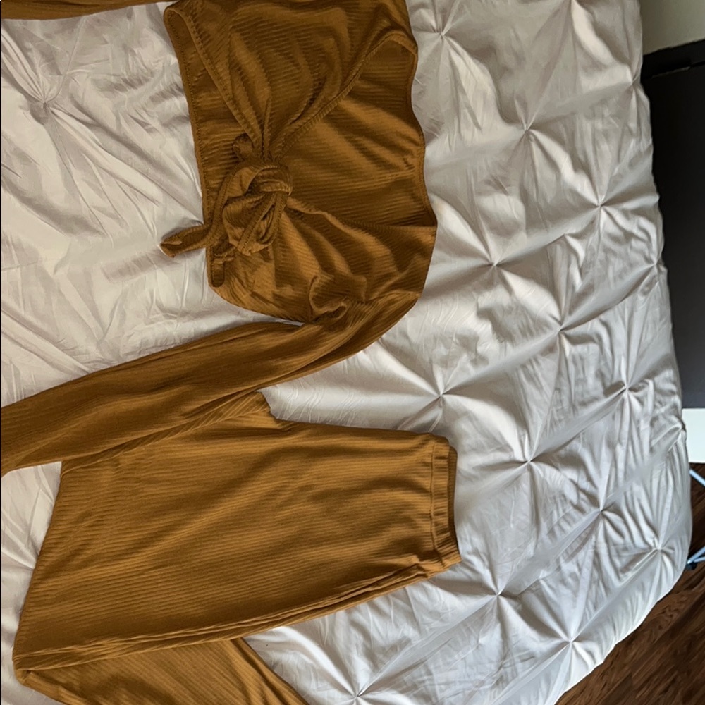 Women's Mustard Pants